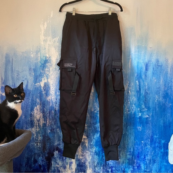 Techware Aelfric Eden Black Cargo Pants - Picture 1 of 10